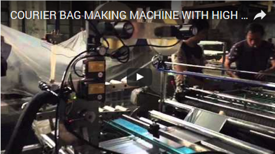 Our Courier Bag Making Machine